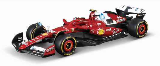 1/43 F-1 2025 FERRARI SF-25  44 HAMILTON COM PILOTO
