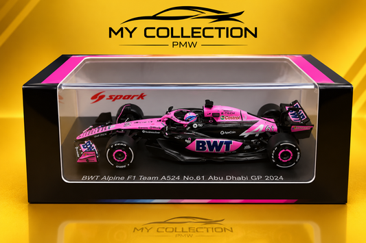 Formula 1 BWT Alpine F1 Team A524 Abu Dhabi GP Jack Doohan 2024 1:64 Spark