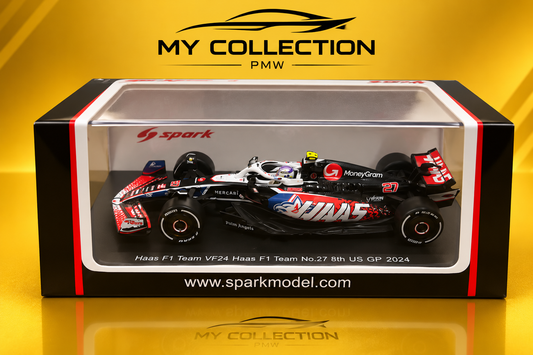 Formula 1 Haas F1 Team VF24 US GP Nico Hulkenberg 2024 1:64 Spark
